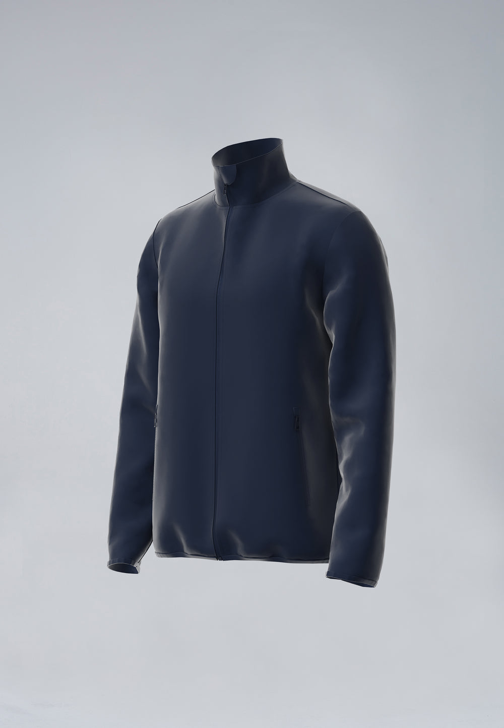 MEN'S JACKET STAND-UP COLLAR